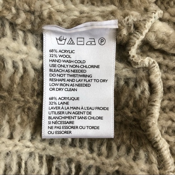 Urban Outfitters Silence & noise longline open front pastel neutral cardigan - Picture 5 of 5